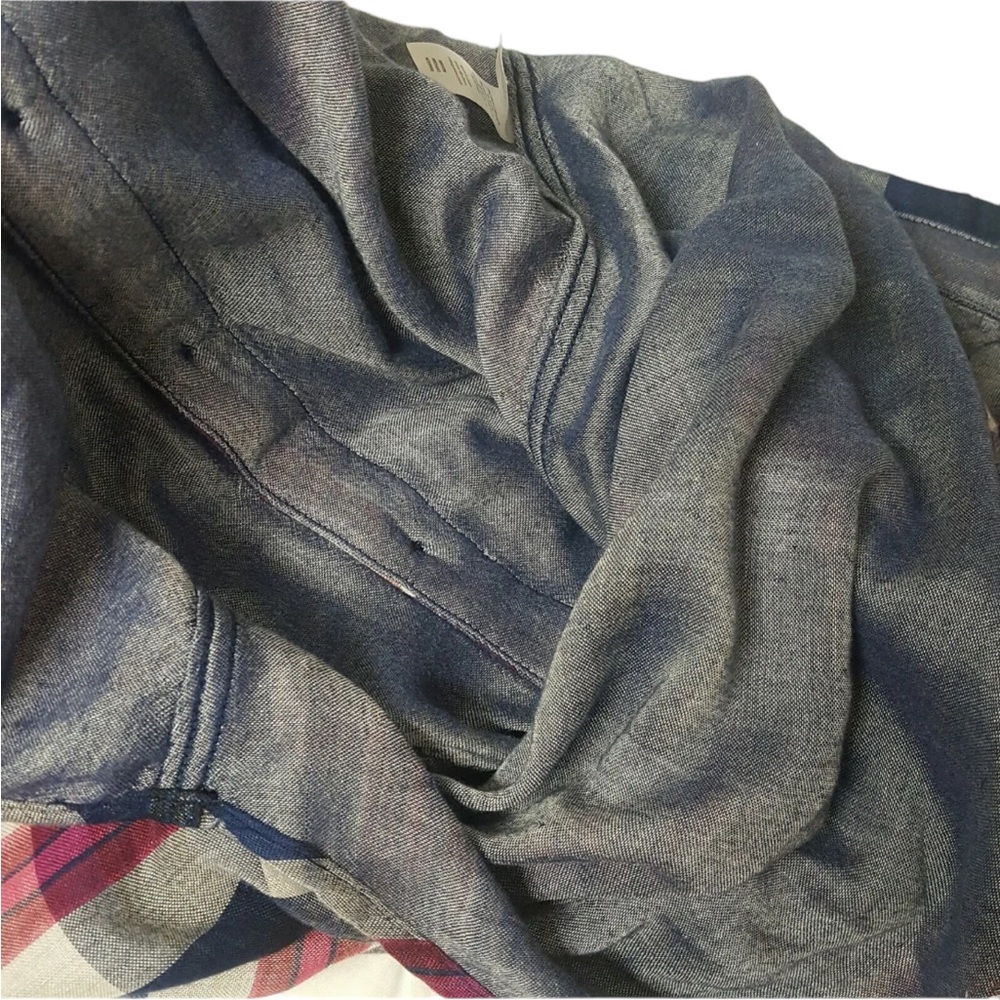 Rails Kendra Red & Blue Plaid Button Down Shirt - image 3